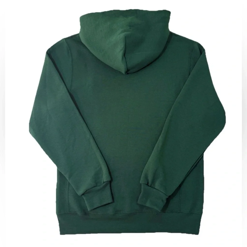 NWT Miami Hurricanes Hoodie Mens Sz M Embroidered Green NCAA Russell Sweatshirt - Picture 2 of 12